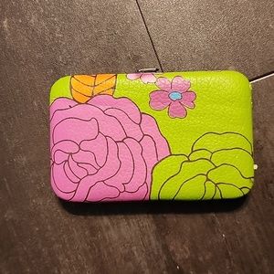 Floral Hard Card Case